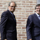 Carles Puigdemont y Quim Torra, el pasado 28 de julio.-NICOLAS MAETERLINCK (AFP)