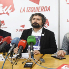 Rueda de prensa sobre las conclusiones del proyecto de Vesta de CCOO e IU en León-CASARES (EFE)