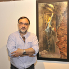 Ferrus ante una de sus nuevas creaciones.-valentín Guisande