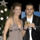 Anne Igartiburu y Ramón García, pareja de presentadores de la Campanadas de TVE en el 2006.-TVE