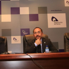 Samuel Moreno, Luis Rey y Beatriz Martínez en la presentación de las finales del concurso.-KATE PÁEZ