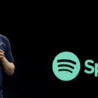 Daniel Ek, presidente de Spotify, durante un acto con la prensa en Nueva York.-/ SHANNON STAPLETON