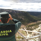 La Guardia Civil estableció un operativo de búsqueda con la Policía Nacional y la Policía Local.-HDS