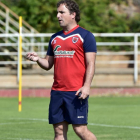 El técnico del Numancia, Jagoba Arrasate.-VALENTÍN GUISANDE