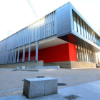 Aspecto del nuevo mercado municipal desde la calle Estudios.-ÁLVARO MARTÍNEZ