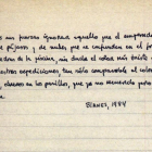 Detalle de la última página del manuscrito de 'El espíritu de la ciencia ficción' de Roberto Bolaño.-HEREDEROS DE ROBERTO BOLAÑO