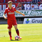 Galarreta volverá al once del Numancia en Almería después dd cumplir un partido de sanción.-María Ferrer