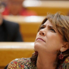 Dolores Delgado, el pasado martes en el Senado.-JOSE LUIS ROCA