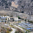 La actual depuradora de aguas de Soria. / VALENTÍN GUISANDE-