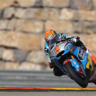 El piloto español Tito Rabat (Estrella Galicia) durante la tercera sesión de entrenamientos.-