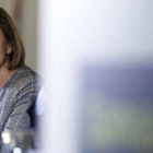 Dolores de Cospedal en el desayuno informativo organizado por La Tribuna, Cuenca.-Foto: EFE / SANTIAGO TORRALBA