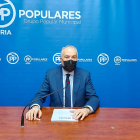 El portavoz del Grupo Municipal Popular en el Ayuntamiento de Soria, Javier Muñoz Remacha. HDS