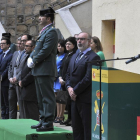 La delegada del Gobierno en Castilla y León, Mercedes Martín, asiste a los actos del 175 aniversario de la Guardia Civil en la Comandancia de Soria-Valentín Guisande