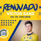 Víctor Sanz seguirá de amarillo el próximo curso.