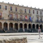 Edificio del Ayuntamiento de la capital.-HDS