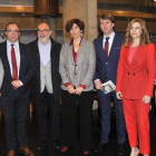 Primera jornada del Foro, ayer, en el Palacio de la Audiencia.-Valentín Guisande