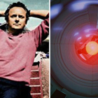 El actor Douglas Rain y la computadora Hal 9000.-EL PERIÓDICO