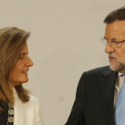 Báñez y Rajoy, en el 2014.-/ ARCHIVO / AGUSTÍN CATALÁN
