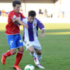 Un jugador del filial en un partido de esta temporada. / DIEGO MAYOR-