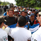 Desde mediados de octubre de 2018, miles de migrantes, en su mayoría hondureños y salvadoreños, iniciaron un éxodo hacia EE.UU.-AFP