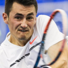 Bernard Tomic en el torneo de Memphis el 14 de febrero-TANNEN MAURY