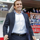 Arrasate completaba una temporada histórica en su tercer año como entrenador del Numancia.-Mario Tejedor
