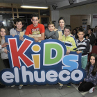 Participantes en los proyectos de El Hueco 'Kids'.-VALENTÍN GUISANDE
