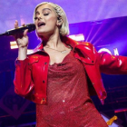 La cantante Bebe Rexha, durante un concierto en Texas, el pasado mes de noviembre.-SUZANNE CORDEIRO (AFP)