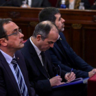 Josep Rull  Jordi Turull y Jordi Sànchez.-EFE