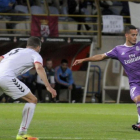 Lucas Vázquez, durante el encuentro de Copa del miércoles ante La Cultural Leonesa.-EFE / J. CASARES