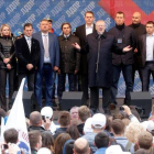 Mitin del líder ultranacionalista Vladímir Jirinovski en Moscú.-MAXIM ZMEYEV / REUTERS