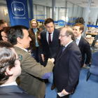 Fernando Martínez Maíllo, Juan Vicente Herrera, Raúl de la Hoz y Pablo Casado.-EL MUNDO