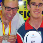 Ángel Azofra y Miguel Celorrio brillaron en Zafra.-C.D. Ande Soria