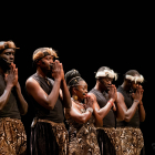 El grupo africano Aba Taano en una de sus actuaciones.-HDS