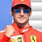 El monegasco Charles Leclerc (Ferrari) ha logrado hoy, en Spa, la ’pole’ del Gran Premio de Bélgica.-JOHANNA GERON