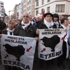 Manifestación de apoyo a los presos etarras.-EL PERIÓDICO / ARCHIVO