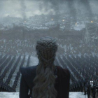 Daenerys Targaryen, frente a su ejército en el último episodio de ’Juego de tronos’.-HBO