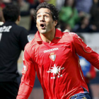 Masoud durante su etapa como jugador de Osasuna. / EL MUNDO-