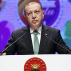 El presidente turco, Recep Tayyip Erdogan, el pasado 5 de agosto.-AP