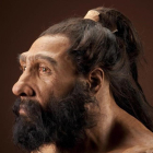Reconstrucción posible de un neandertal para una exposición en el Museo de Historia Natural del Instituto Smithsoniano, en Washington.-NMNH / SHANIDAR