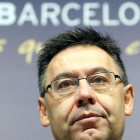 Josep Maria Bartomeu, presidente del Barça.-ANDREU DALMAU