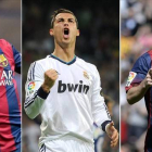 Suárez, Ronaldo y Messi han sido nominados al Premio al Mejor Jugador de la UEFA en Europa 2014/15-Foto: AFP
