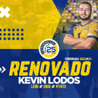 Kevin Lodos seguirá vistiendo los colores amarillos.