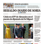 Portada de Heraldo-Diario de Soria del 27 de junio de 2023
