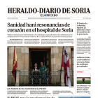 Portada de Heraldo-Diario de Soria del 28 de junio de 2023