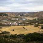 Vista de Medinaceli, en un Sur provincial afectado por la llegada de ozono de Madrid. MARIO TEJEDOR