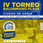 Cartel anunciador del torneo organizado por el BM Soria.