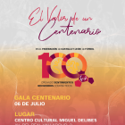 La gala del Centenario se celebra este jueves en Valladolid.