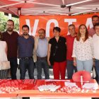 Los cabezas de lista al Congreso y Senado, Luis Rey y Javier Antón. GONZALO MONTESEGURO