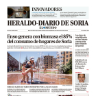Portada de Heraldo-Diario de Soria del 11 de julio de 2023.
